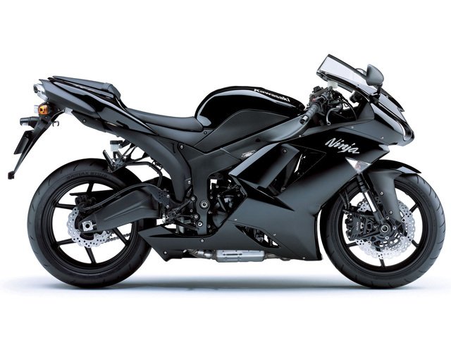 Kawasaki ZX10-R Siyah Grenaj Set 2008-2010 Motosiklet Yedek Parça