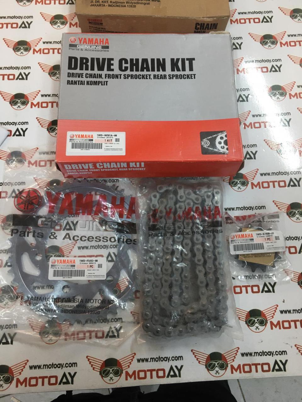 Yamaha Yzf R25 Zincir Dişli Set Orjinal 1WD-WF01A-00