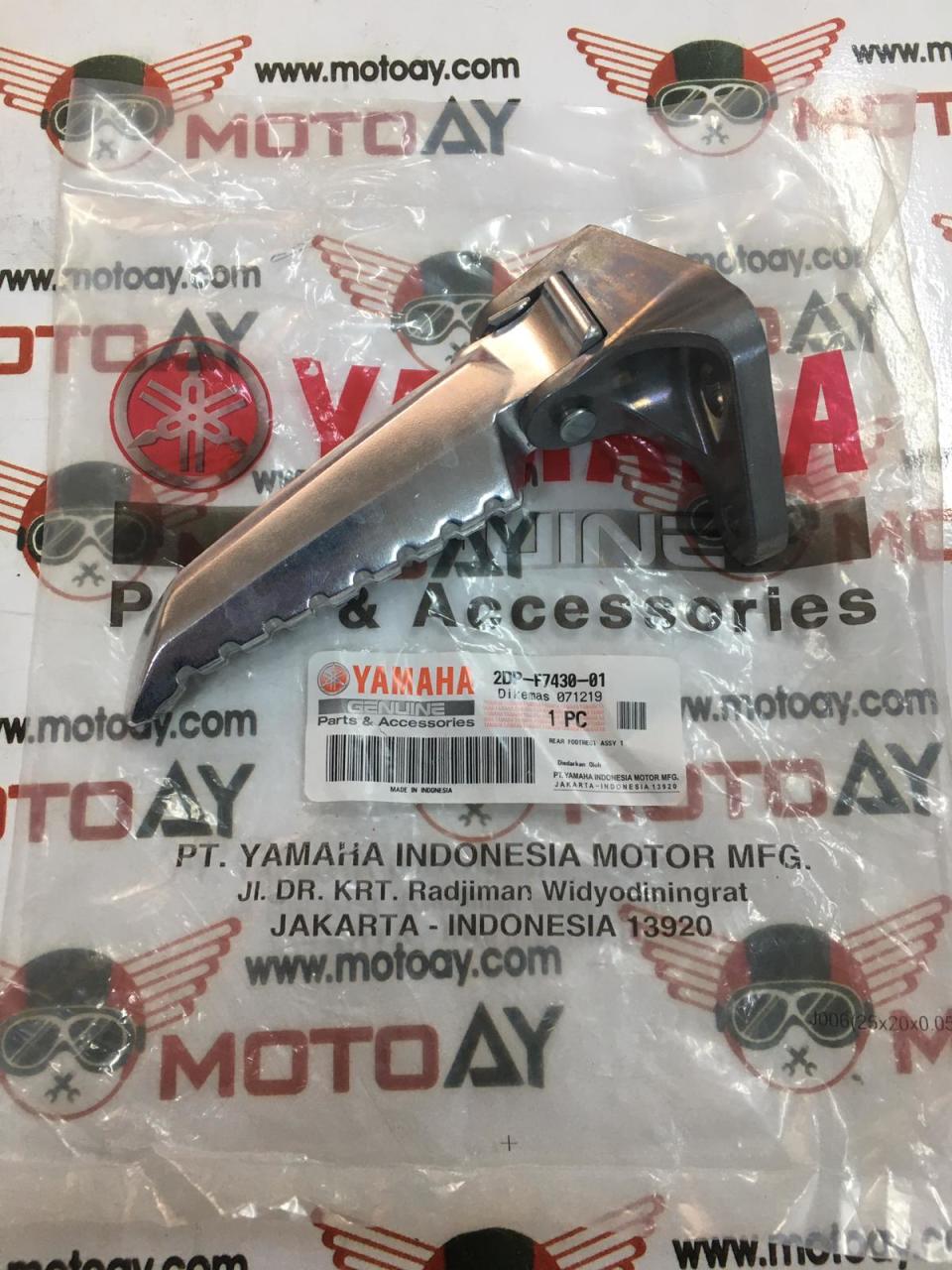 Yamaha Nmax 125-155 Sol Yolcu Basamak Seti Orjinal