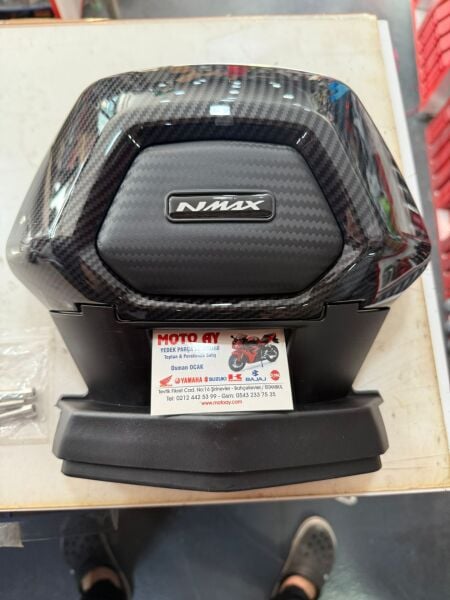 Nmax 125 - 155Karbon Sissybar Orjınal Kalite 2021 2024