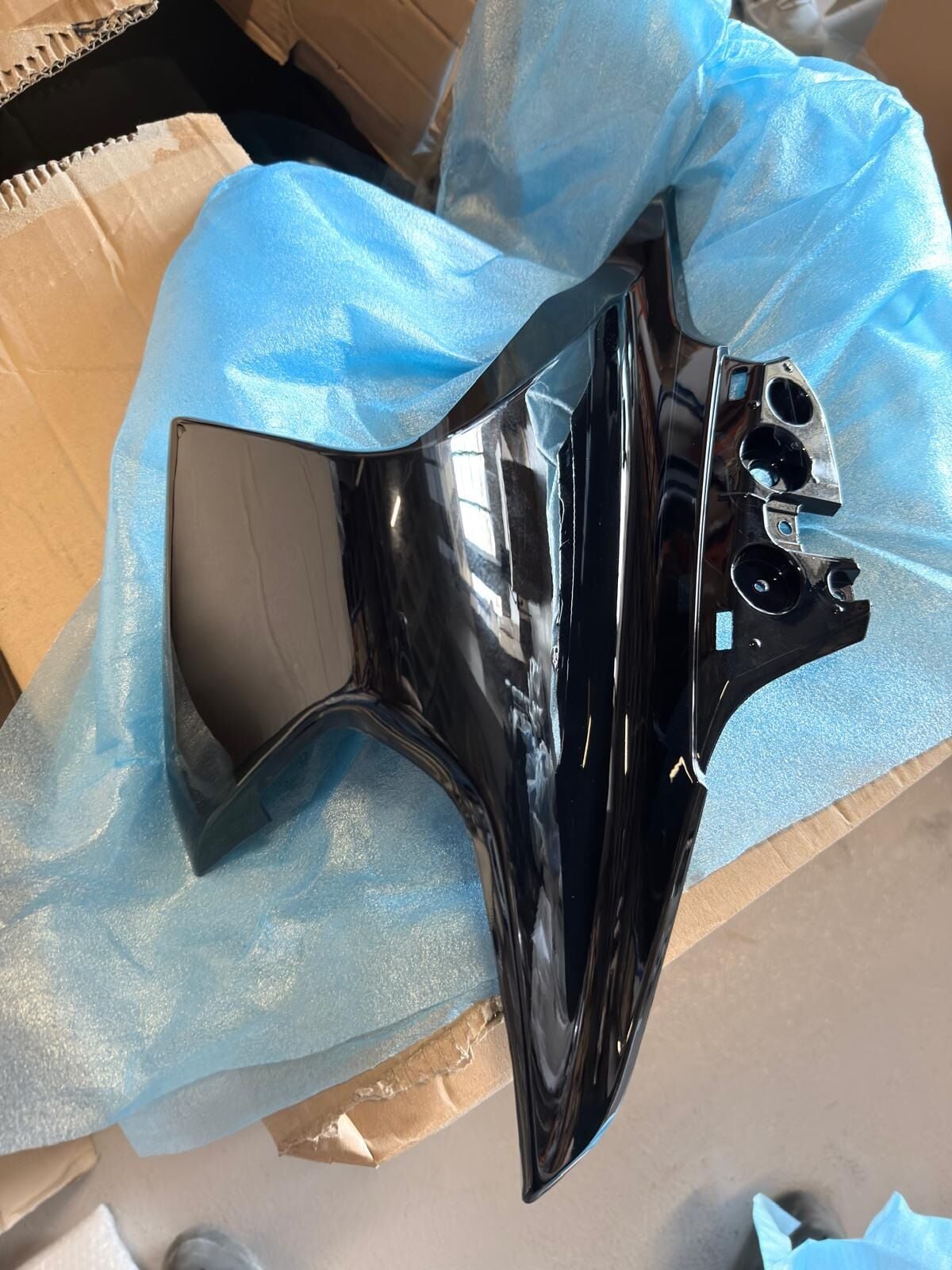 CF Moto 250 SR Far Muhafaza Sol Siyah