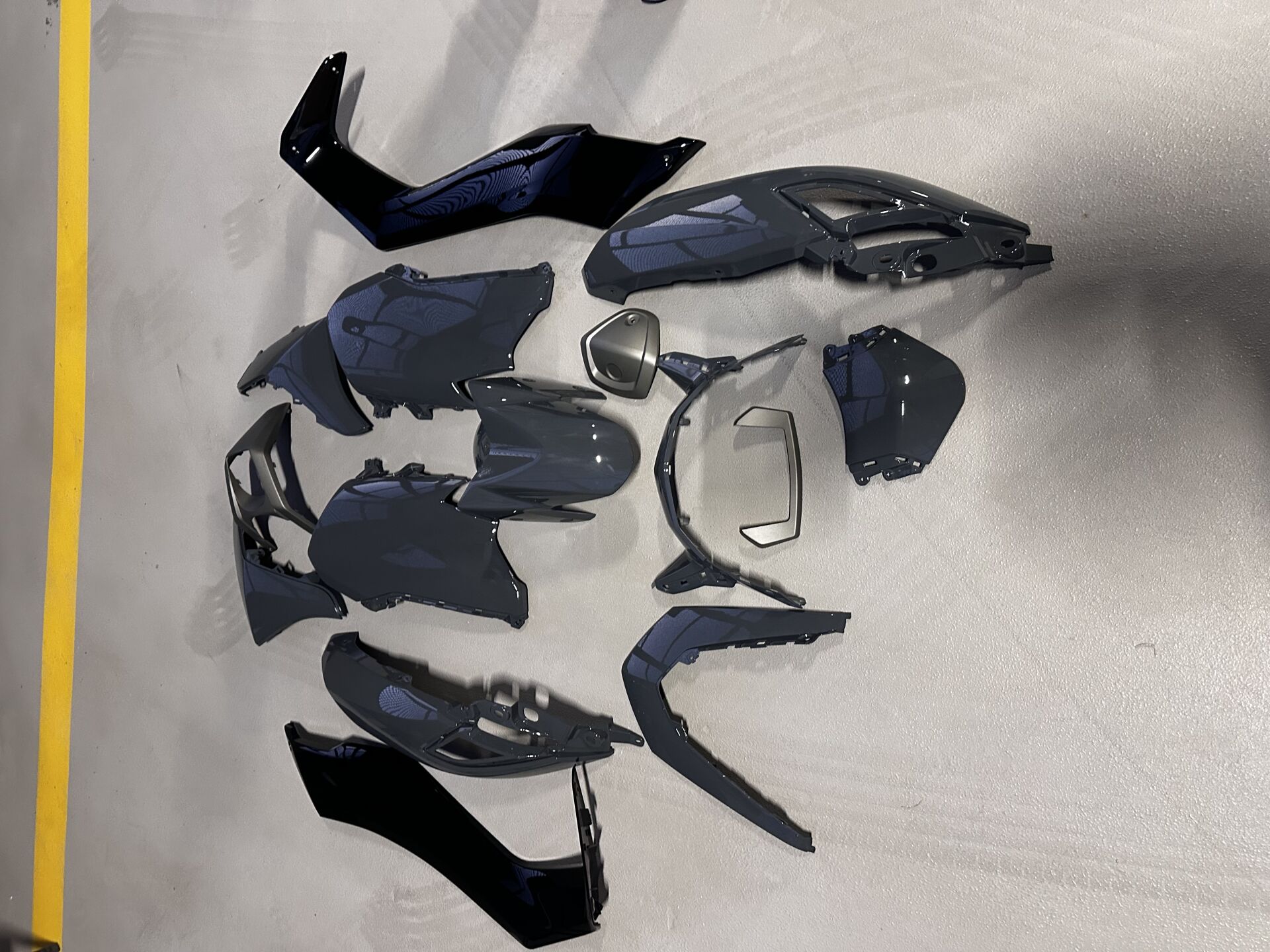 Nmax 125 155 Nardo Gri Kaporta Seti 2021 2024