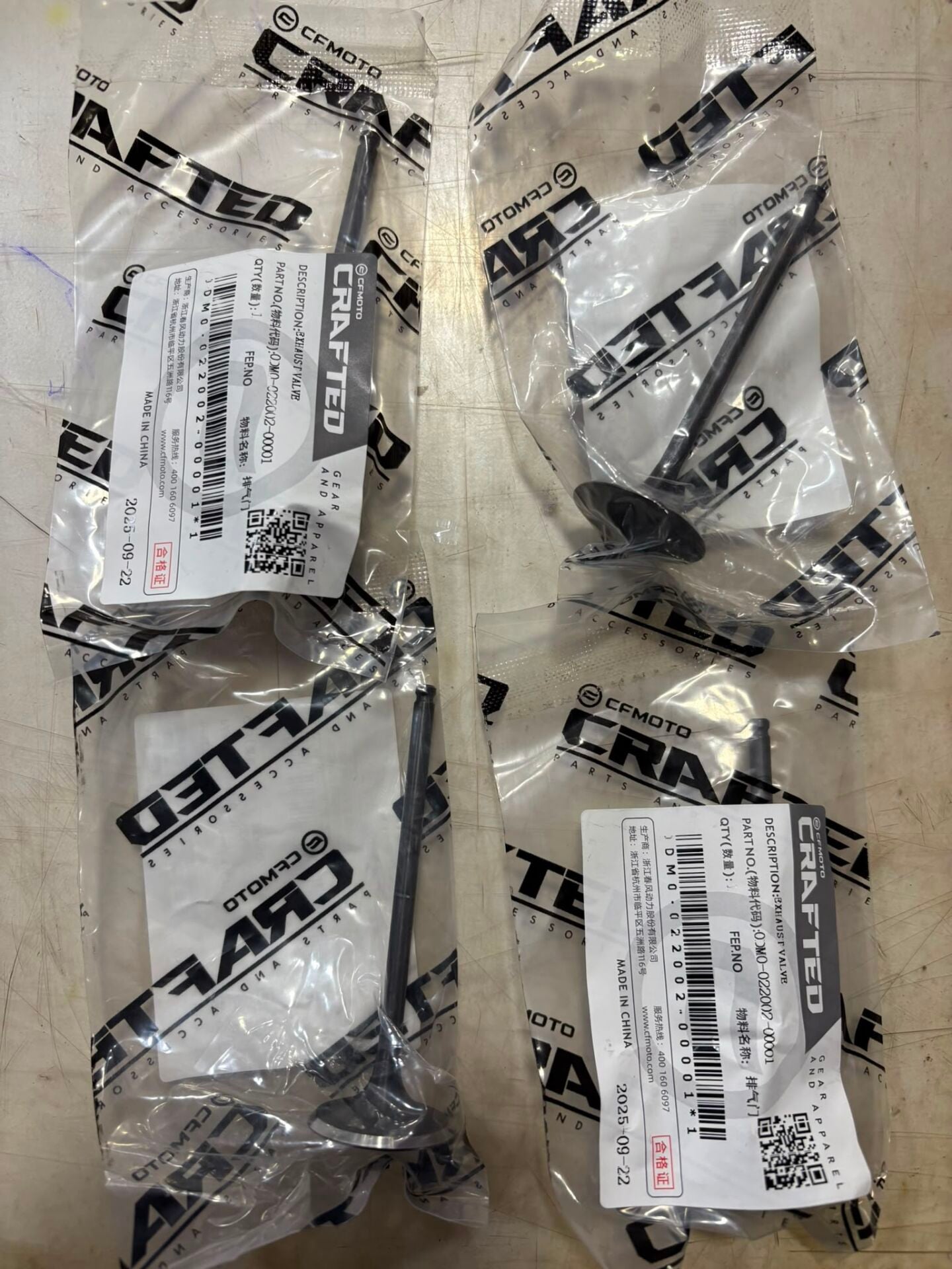 Cf Nk 250 Sr 250 Subap Takımı Orjinal