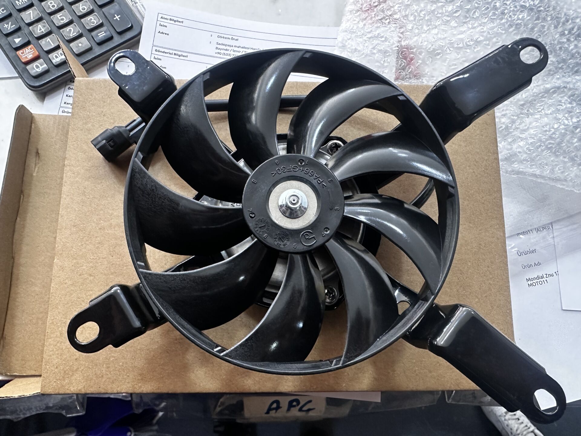 Cf Moto Nk 400 nk 650 nk 450  Radyatör Fanı