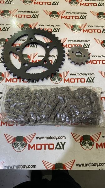 Mondial Drift L 125 düz Zincir Dişli Set