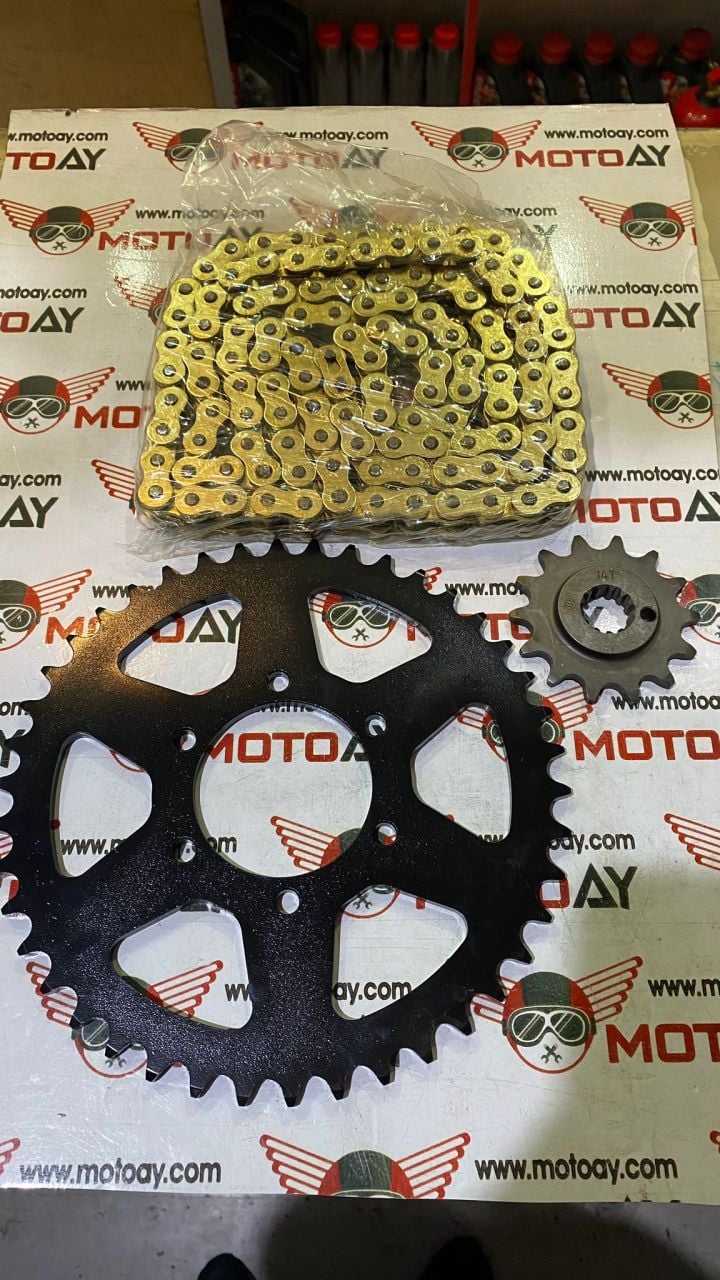 Mondial RX3 Evo Enduro Zincir Dişli Seti Oringli