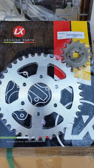 Pulsar Ns 200 Dişli Takımı ön arka