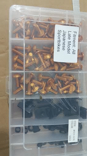 Racing Grenaj Civata Seti Sarı