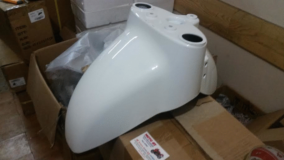 Fiddle 2 125 Ön Çamurluk Kırmızı