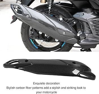 Nmax 125 155 Karbon Egsoz kapağı 2021 2024