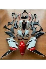 Yamaha R25 Grenaj Seti Kırmızı Beyaz 2014 2018