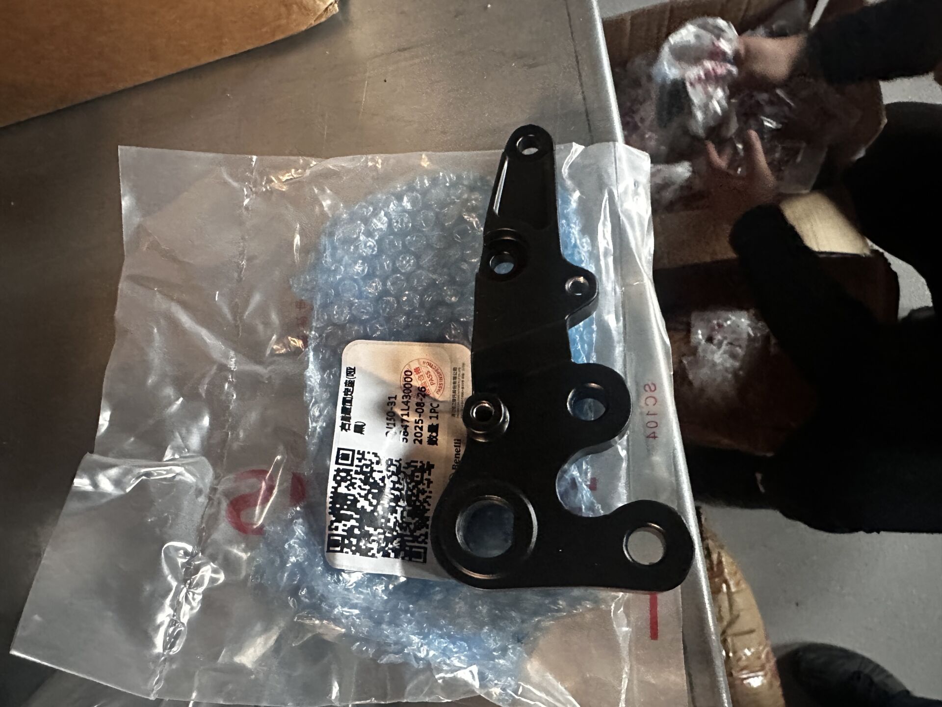 Benelli s 125 Sağ Braket