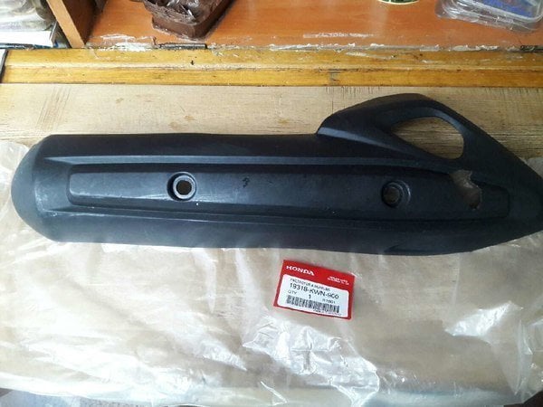 Pcx 125 Egzoz Koruma Plastiği