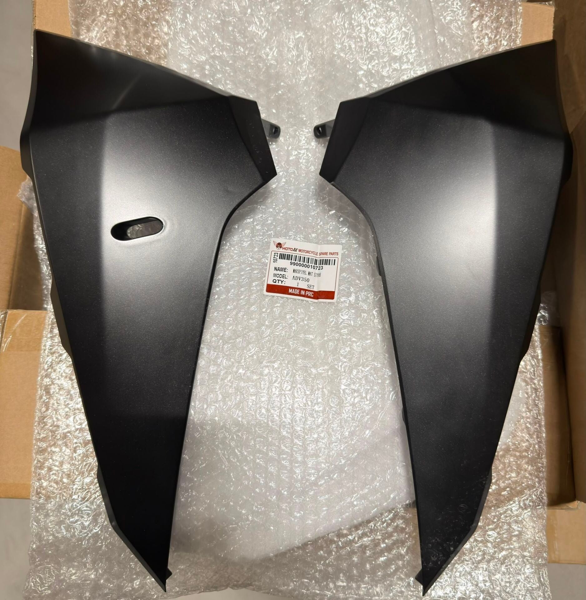 Honda ADV 350 Sağ Sol Alt Marşpiyel Mat Siyah