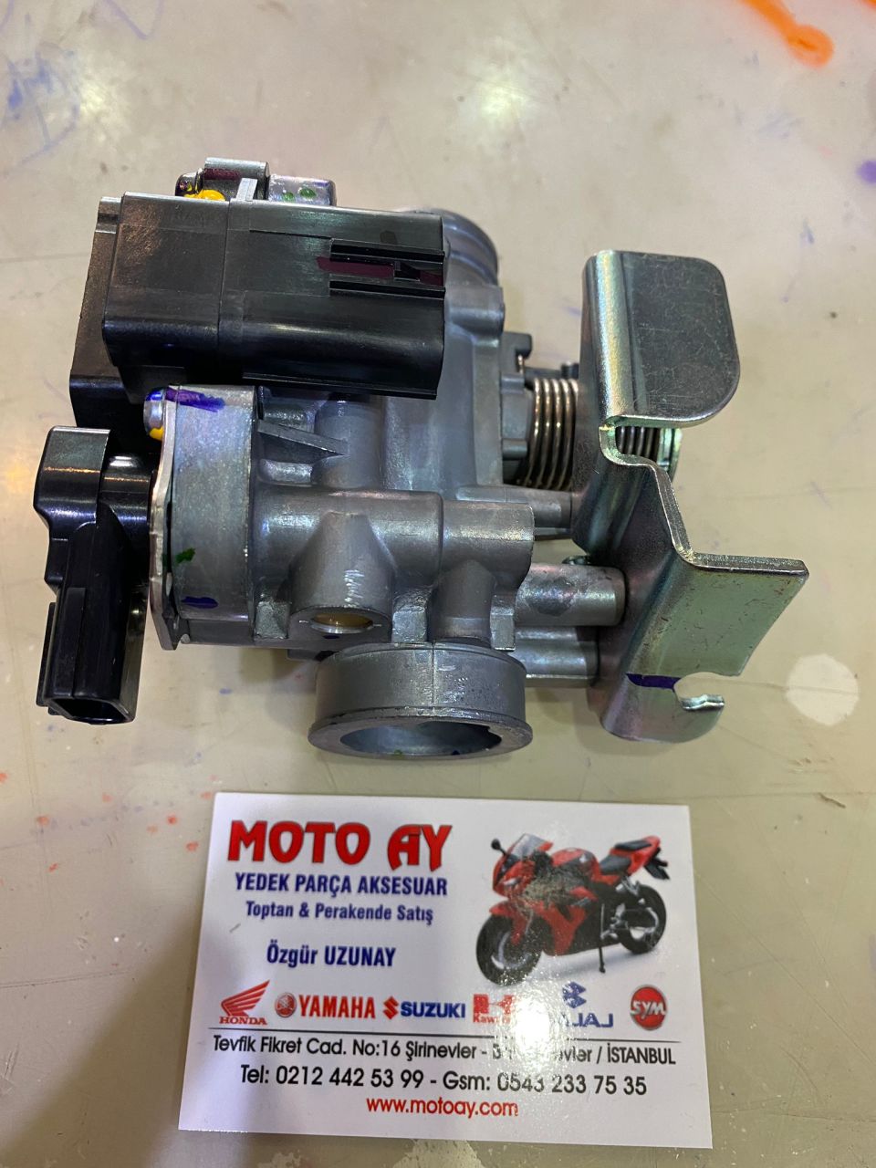 Spacy 110 Enjeksiyon Komple Gaz Kelebeği Eski Model 2009 2011