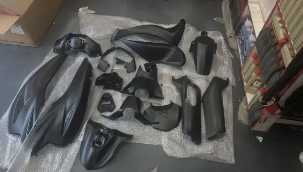 Honda Sh 125 Grenaj Seti Mat Siyah