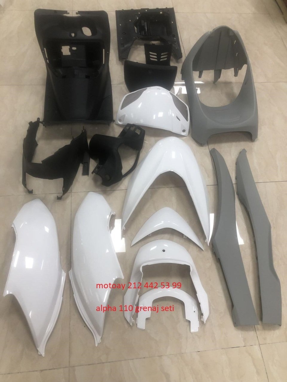 Spacy Alpha 110 Grenaj Kaporta Seti