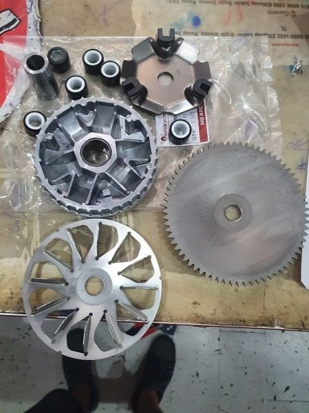 Activa s 125 ön varyatör komple oem