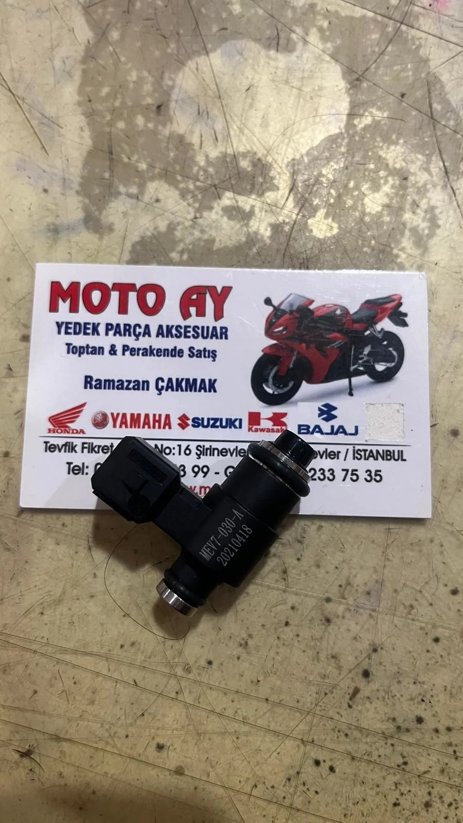 Mondial Wing 50 Enjektör püskürtme