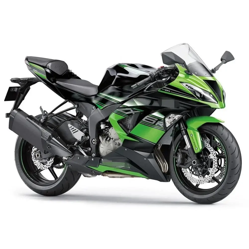 Kawasaki Ninja 636 2016 Grenaj Seti Yeşil Siyah