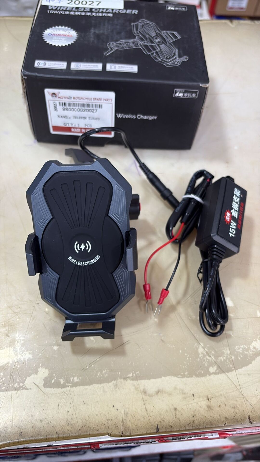 Motosiklet Telefon Tutucu Titreşim Engelleme CNC Aleminyum Temazsız Şarzlı