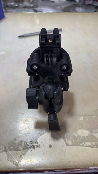 Motosiklet Telefon Tutucu Titreşim Engelleme Lastikli Kızaklı