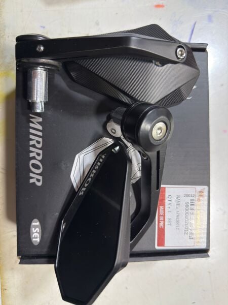 Universal Alüminyum Kaliteli Motosiklet Gidon Dikiz Aynası (1 Çift) 22MM