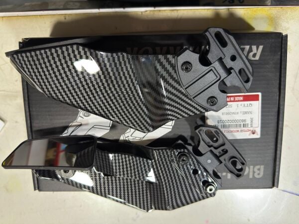 Racing Üniversal H2 karbon Kanat Ayna