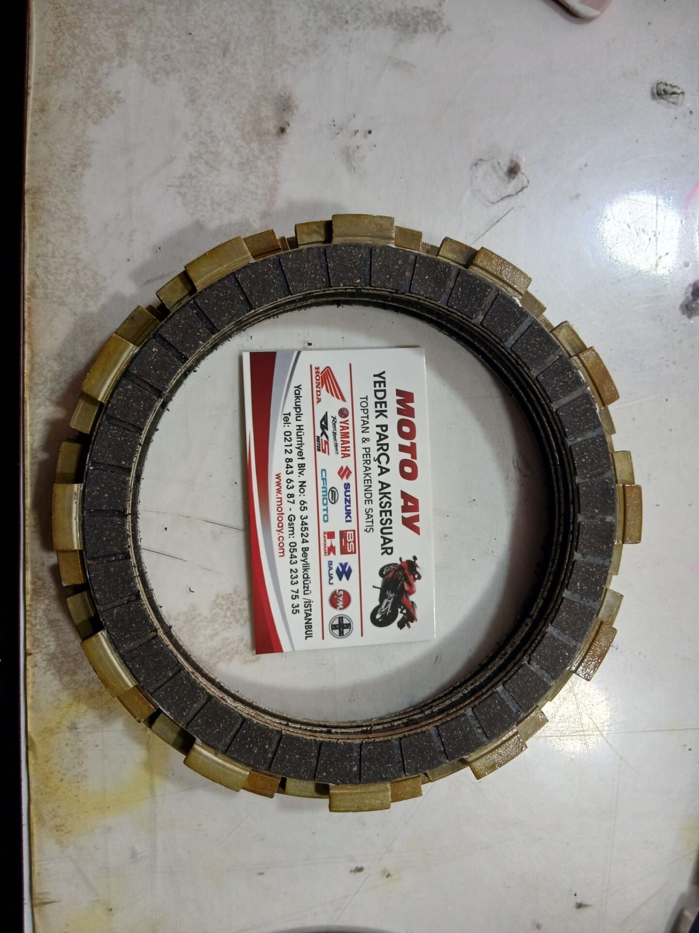 Rks R250 Debriyaj Balata Seti