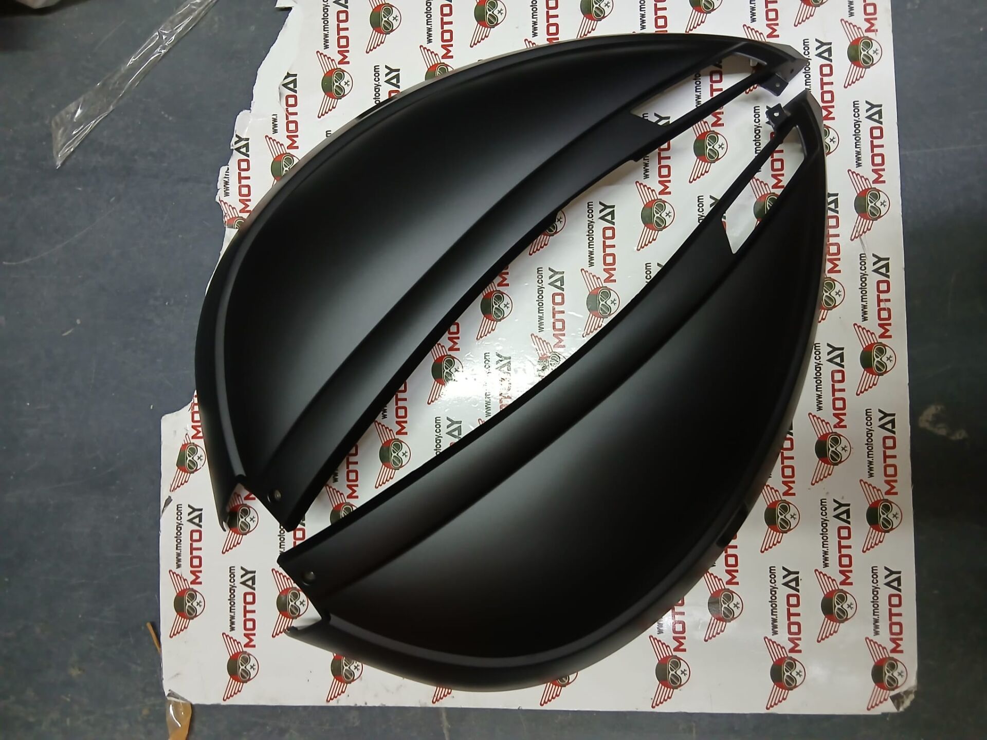 Rks Bluebird 50 Sele Altı Sağ Sol Mat Siyah