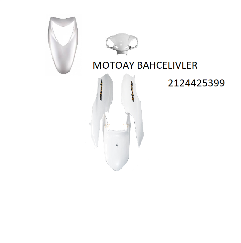 Spacy 110 Grenaj Kaporta Seti ( Boyalı Kısımlar)