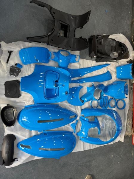 Arora Cappucino 50 125 Koyu Mavi Kaporta Seti 26 Parca Kampanyalı