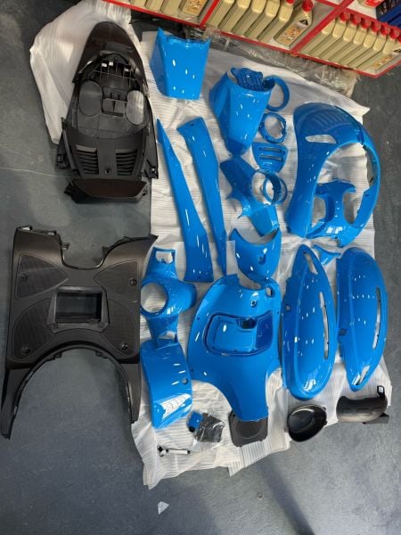 Arora Cappucino 50 125 Koyu Mavi Kaporta Seti 26 Parca Kampanyalı