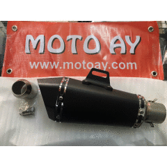 250cc 1000cc uymlu Modifiye Üçgen Egzoz ( Susturuculu )