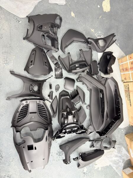 Yamaha N Max 2021 Siyah Boyasız İç Plastik Grenaj Takımı