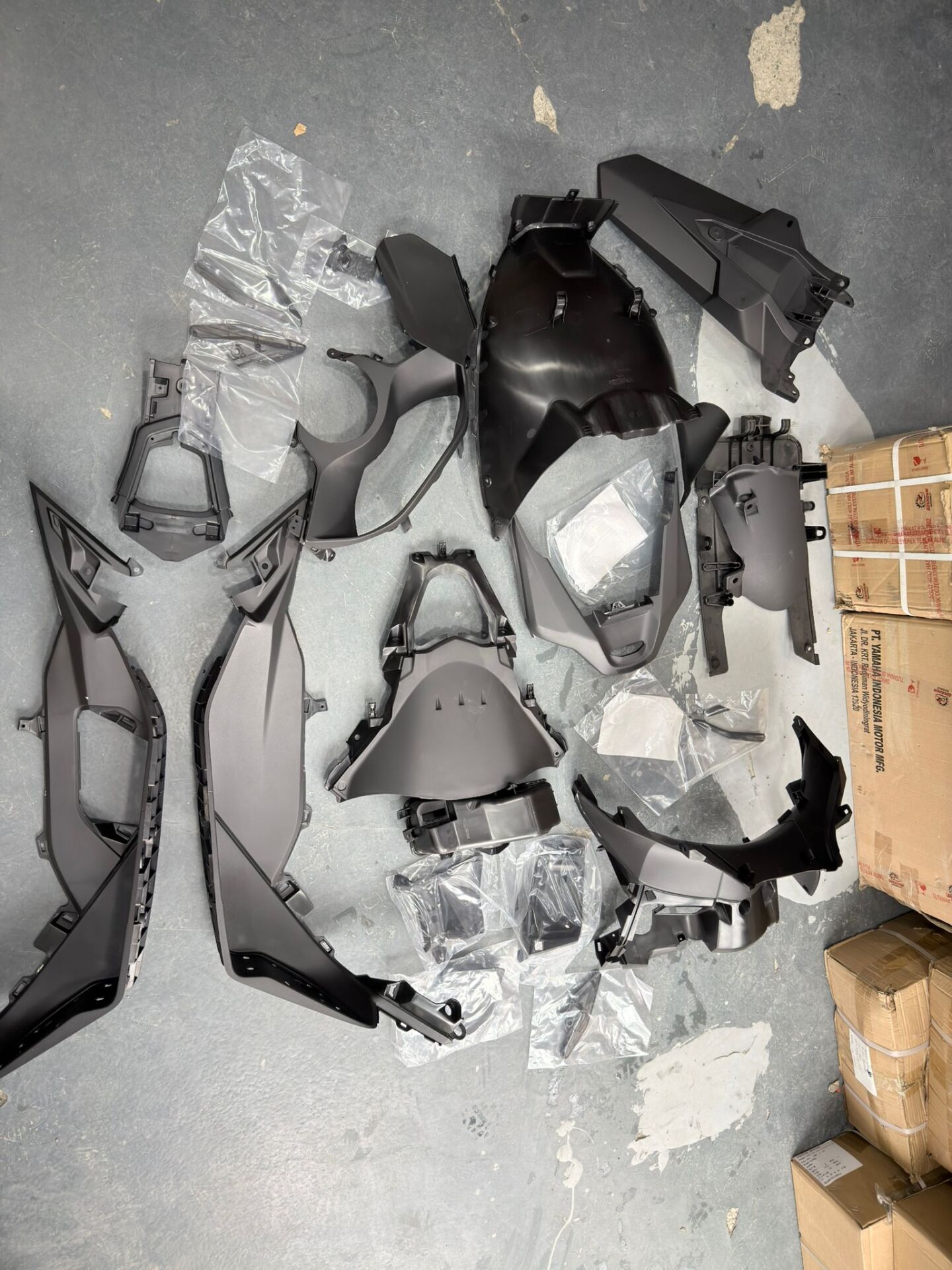 Pcx 2021 Sİyah İç Plastik Boyasız Grenaj Takımı