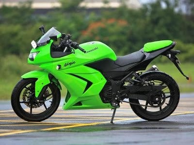 Ninja 250 Grenaj Seti Yeşil