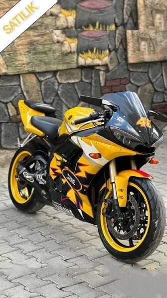 Yzf R6 S Grenaj Seti Sarı renk 2003 2005