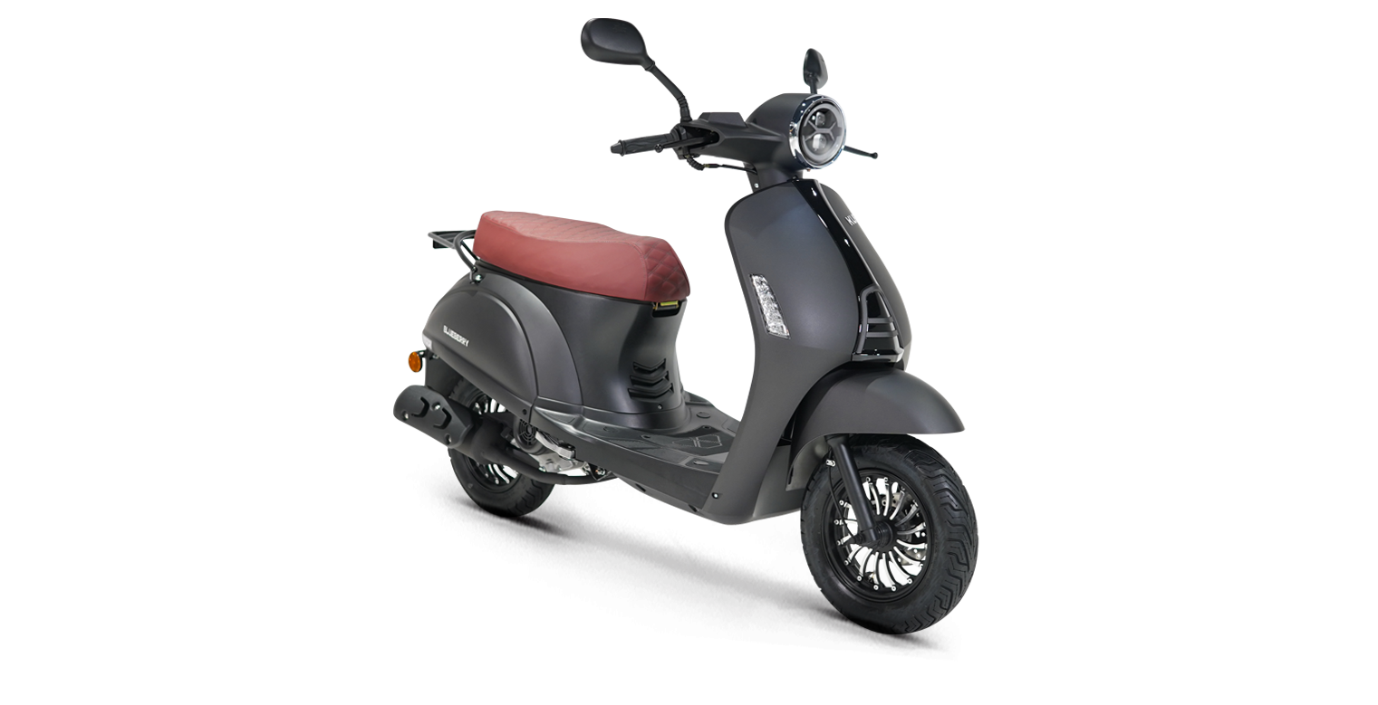 Kuba blueberry 50 cc Mat Siyah Grenaj Seti