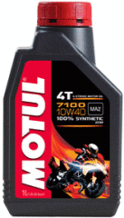 Motul 10-40 7100 Serisi Tam Sentetik Motosiklet Yağı 1 litre